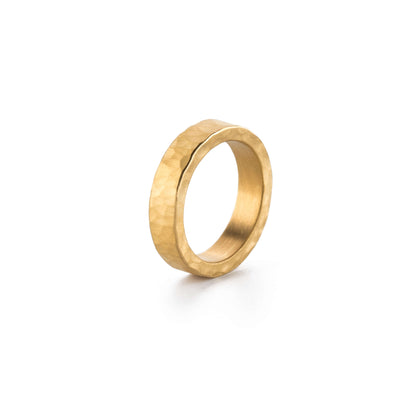 Feingold-Ring „Origin“ – 999er Gold (24 k) seidenmatt, ein Designer-Ring von Stella InJewels aus der PureLove Kollektion